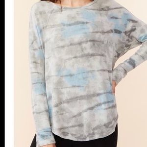 DOLAN Anthropologie Brand Cotton Tie Dye T-Shirt